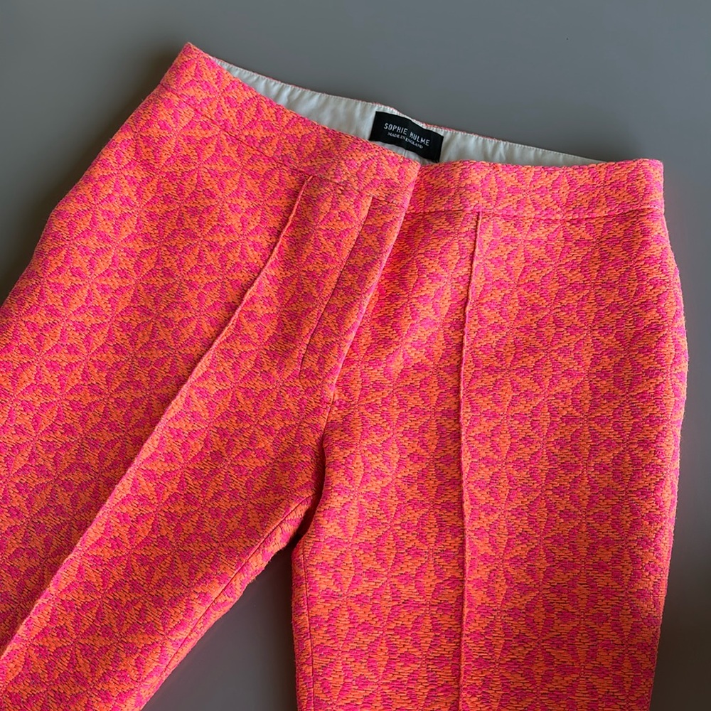 Sophie Hulme psychedelic low rise pants